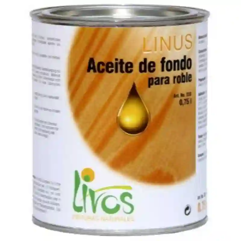 Aceite de fondo para roble LINUS 233 2.5l Livos