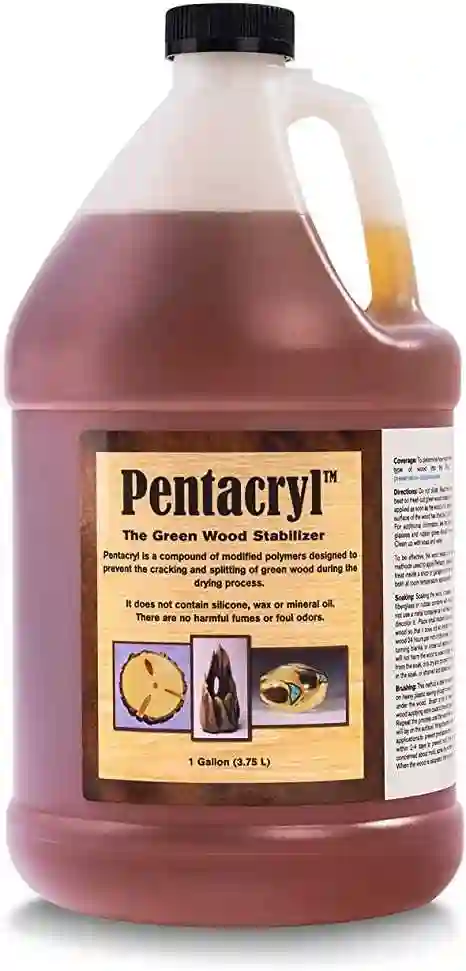 PENTACRYL, estabilizador para la madera verde, Garrafa plástica. Galón 3,8 litros