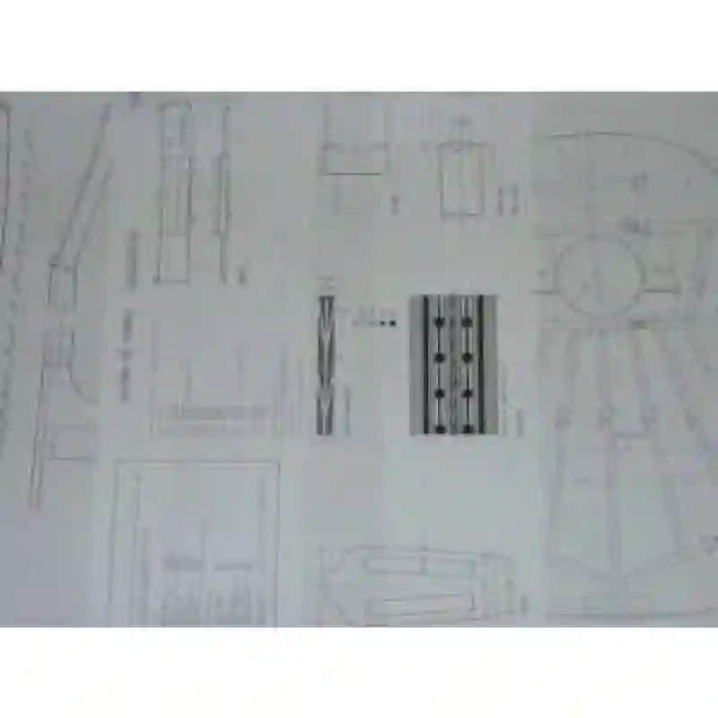 Plano para la construcción de una guitarra Santos Hernandez Madinter