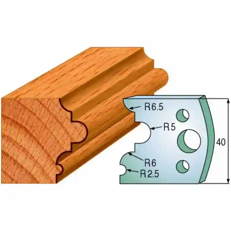 Par contracuchillas 40x4mm(691.036) CMT