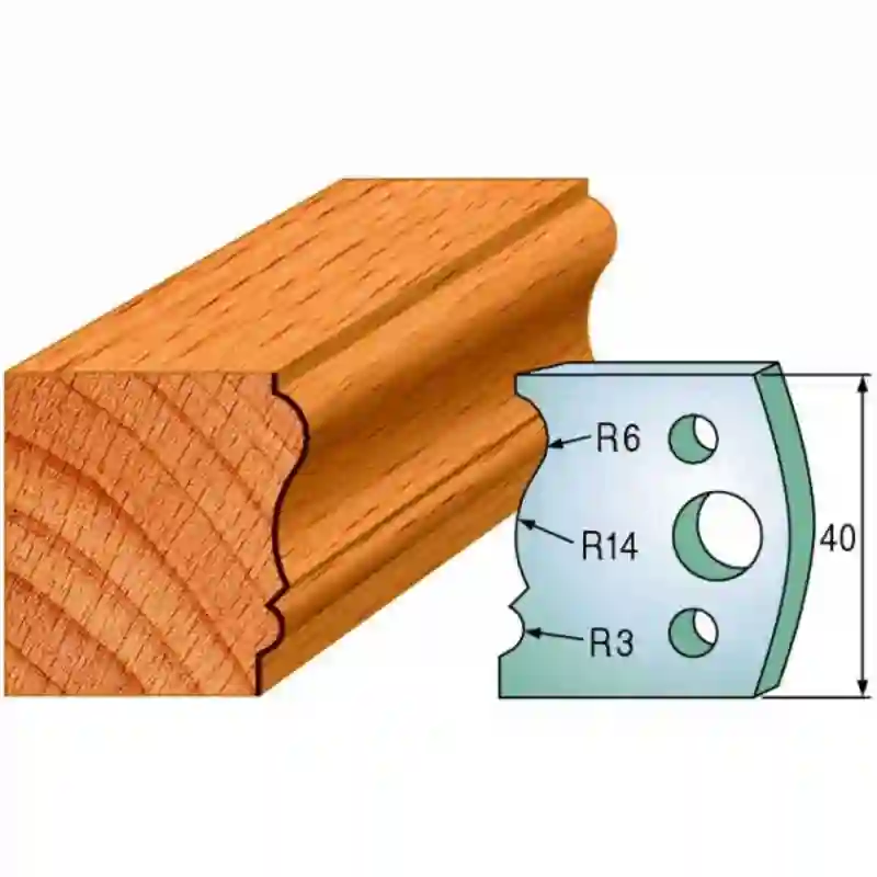 Par contracuchillas 40x4mm(691.106) CMT