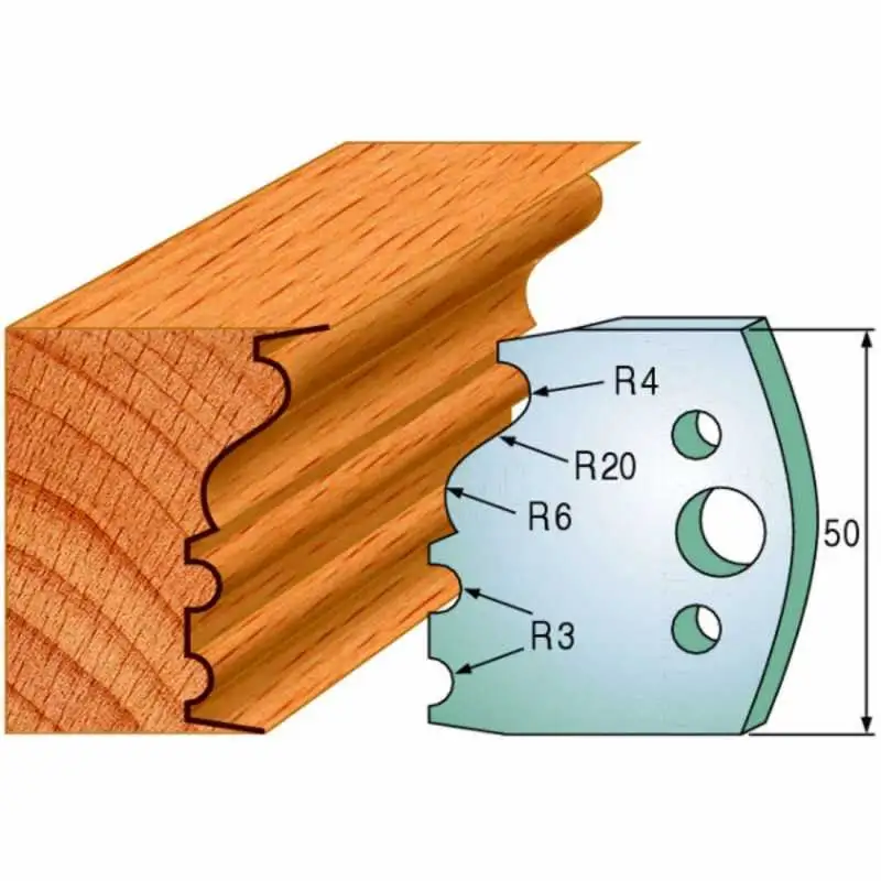 Par contracuchillas 50x4mm(691.513) CMT