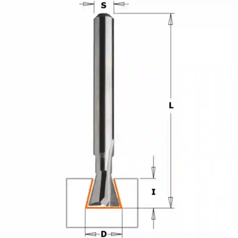 Fresa para juntas 19° HWM S:6.35 D:9.3x7.3 CMT