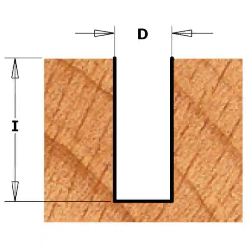 FRESA DE CORTE RECTO HW Z2 S:8 D:16x25.4x56 DX CMT