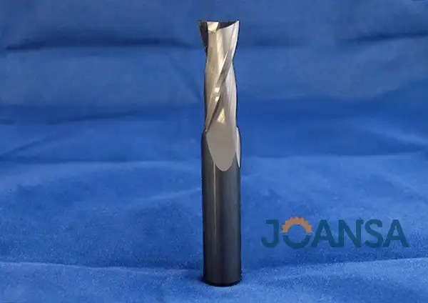 Fresa helicolidal Z-2 Postivo Diámetro:  12 mm - Eje 52 mm - Diámetro mango: 12 mm  Joansa