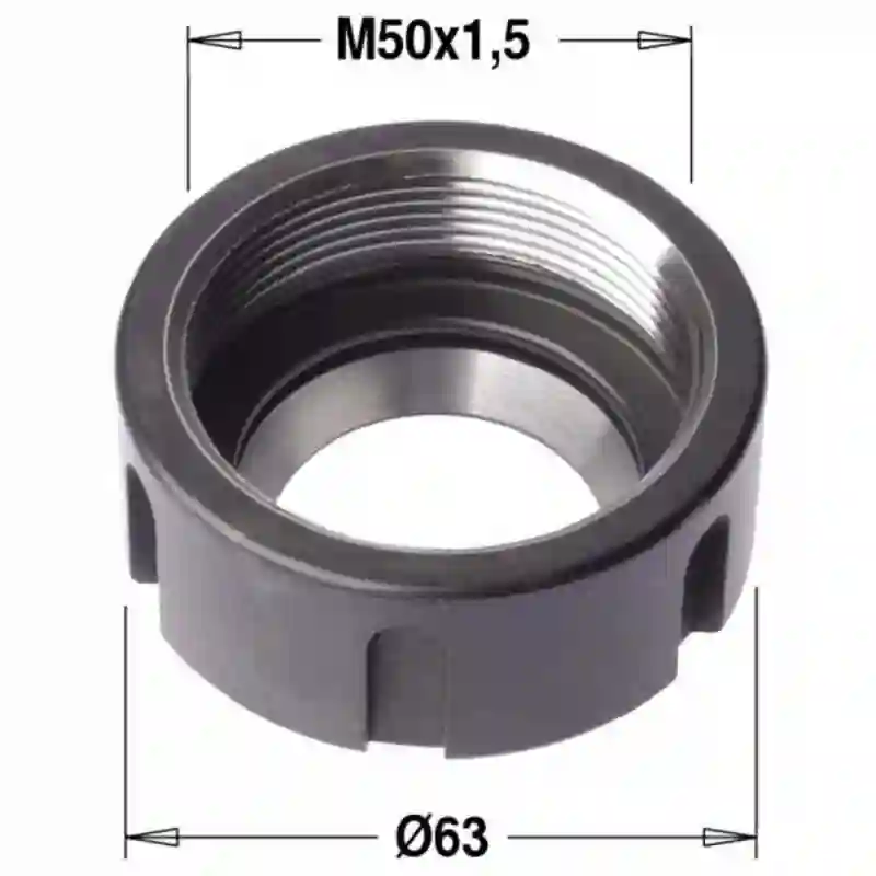 Tuerca ER40 m50x1.5 DX CMT