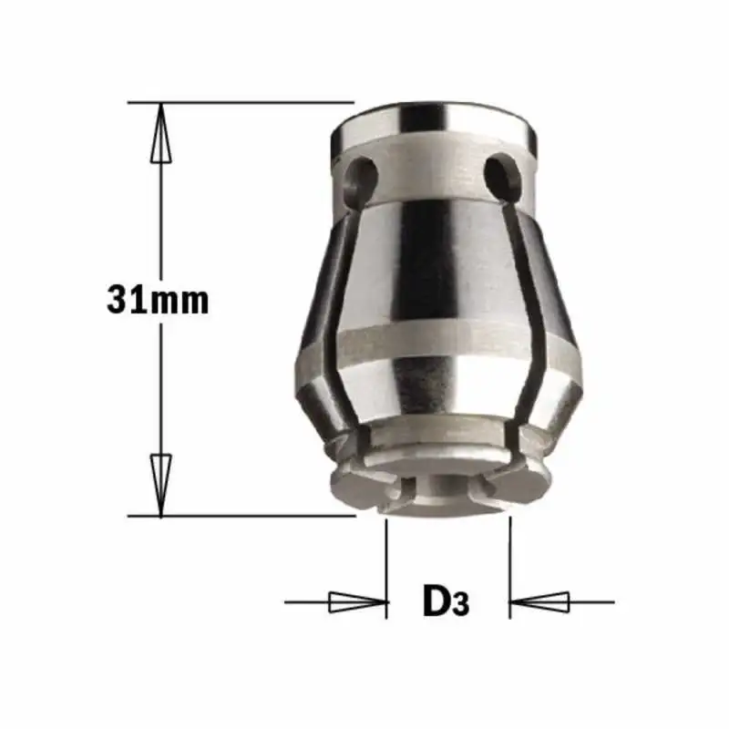 Pinza bicónica para mandril 123 D:14 CMT