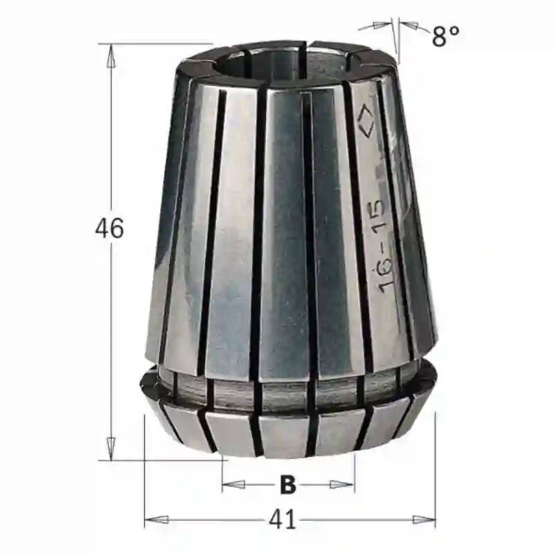 Pinza elástica ER40 D:6 CMT
