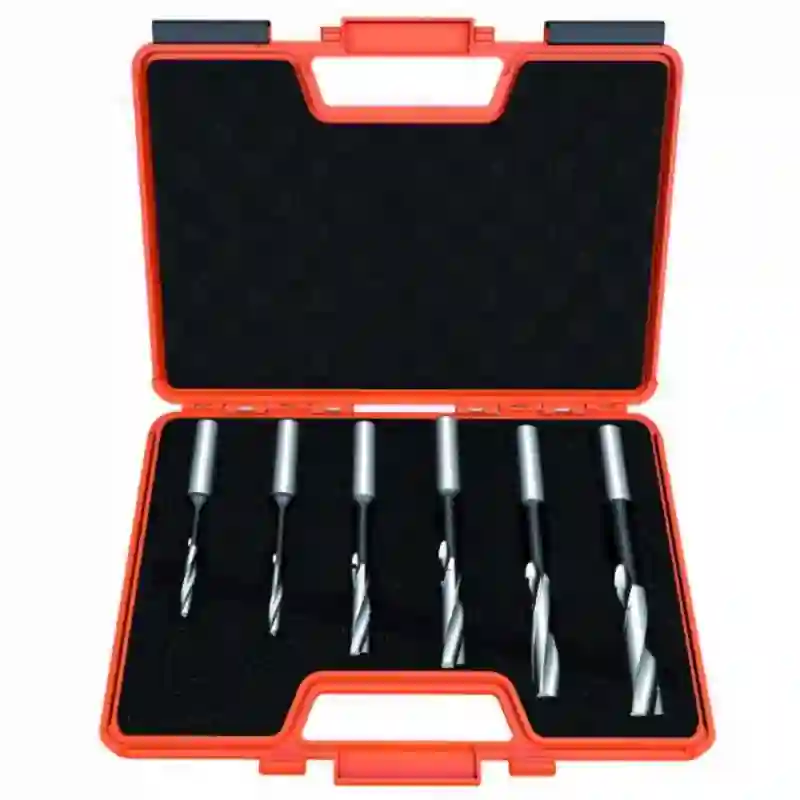 Estuche 6 brocas corte helicoidal HSS S:16 DX CMT