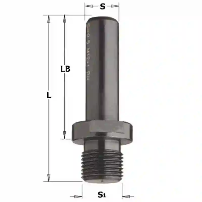 Reducción m12x1 S:12 lb:40 CMT