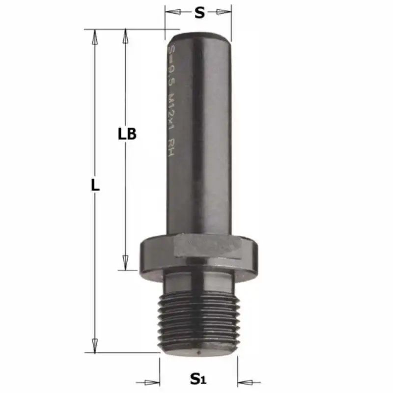 Reducción m12x1 S:12 lb:40 CMT