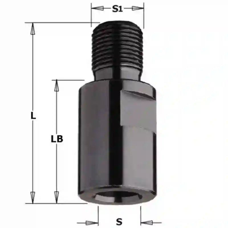Reducción S:m10-m12x1 lb:25 CMT