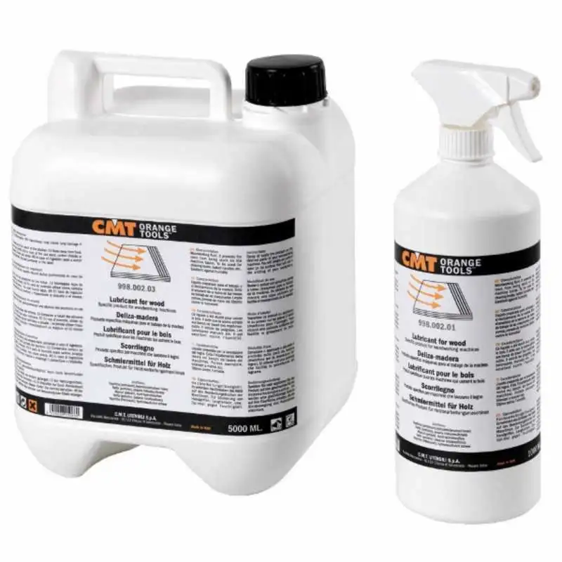 Botella de 1 lt de liquido lubricante para madera CMT