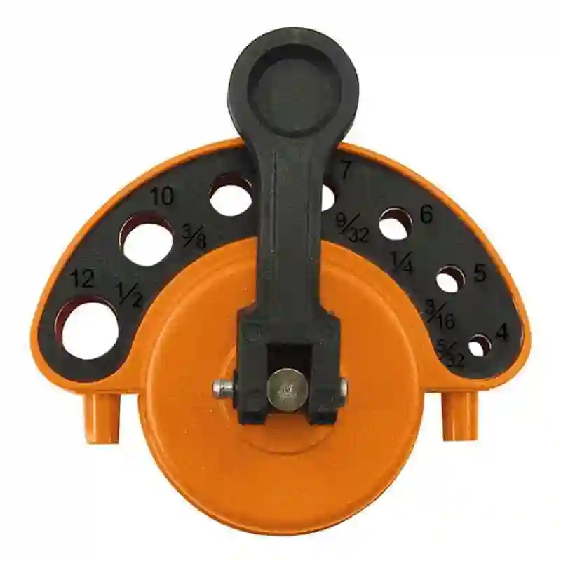 MOLDE GUIA 7 AGUJ. PARA BROCAS/ GRES D:4-5-6-7-8-10-13mm
 CMT