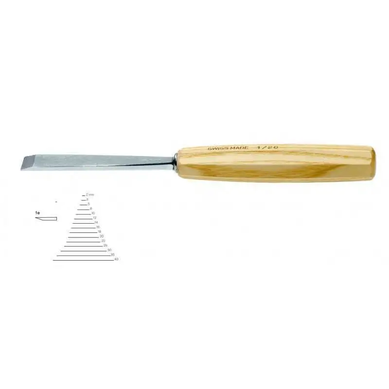 Gubia recta con bisel Pfeil 1/16e
