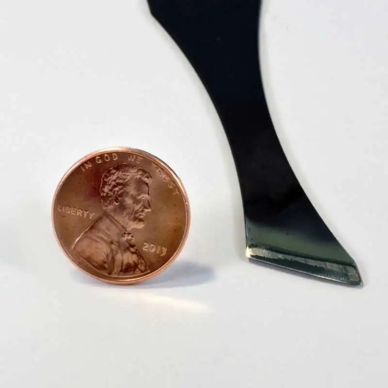 Gubia oblícua doble bisel perfil 2 (SK407 Gubia recta, perfil 2, oblicua con doble bisel de 15 mm de