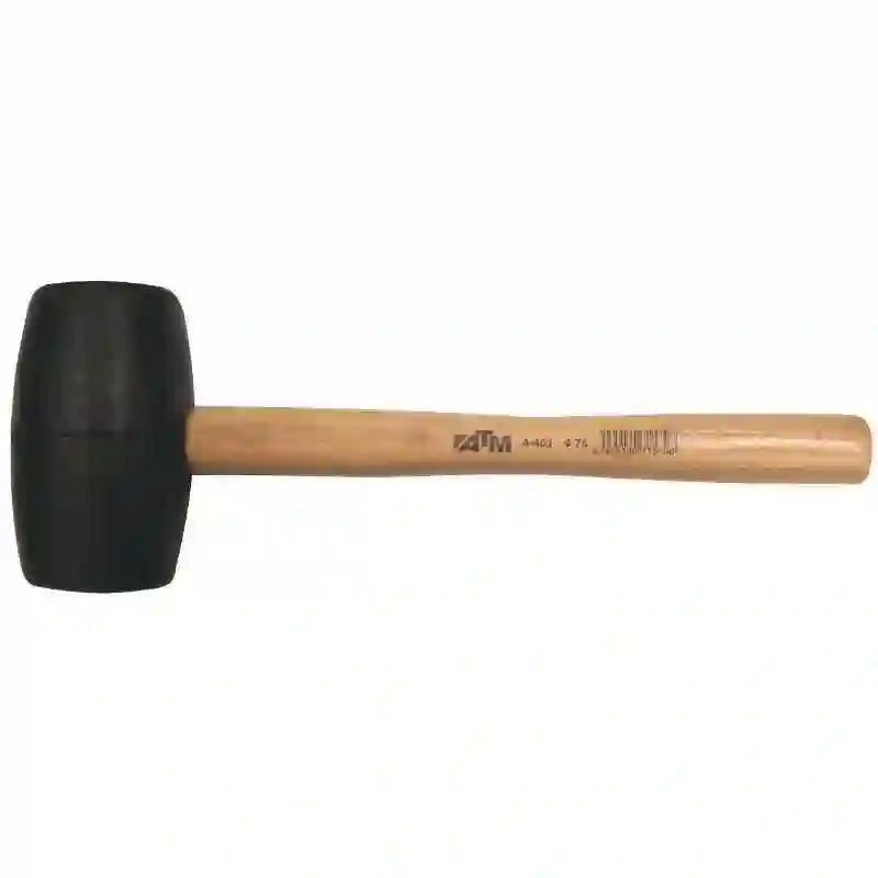 ATM A402 - Maza de goma mango madera (ø 65mm, Cabeza 116mm, Largo 350mm)