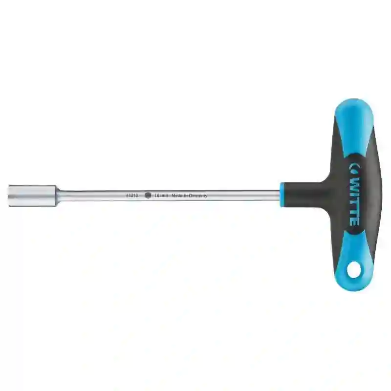 WITTE 81212 - Llave en T vaso hexagonal PRO  (12x200)
