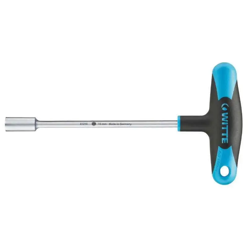 WITTE 81212 - Llave en T vaso hexagonal PRO  (12x200)