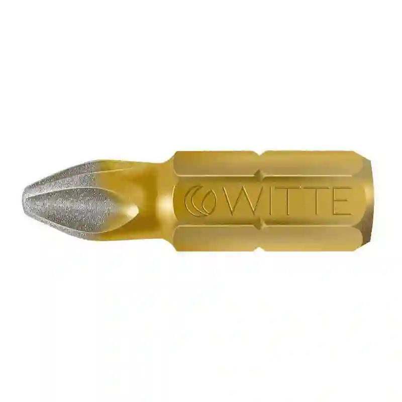 WITTE 27391 - Punta Phillips DIAMOND guía 1/4 corta (PH1x25)