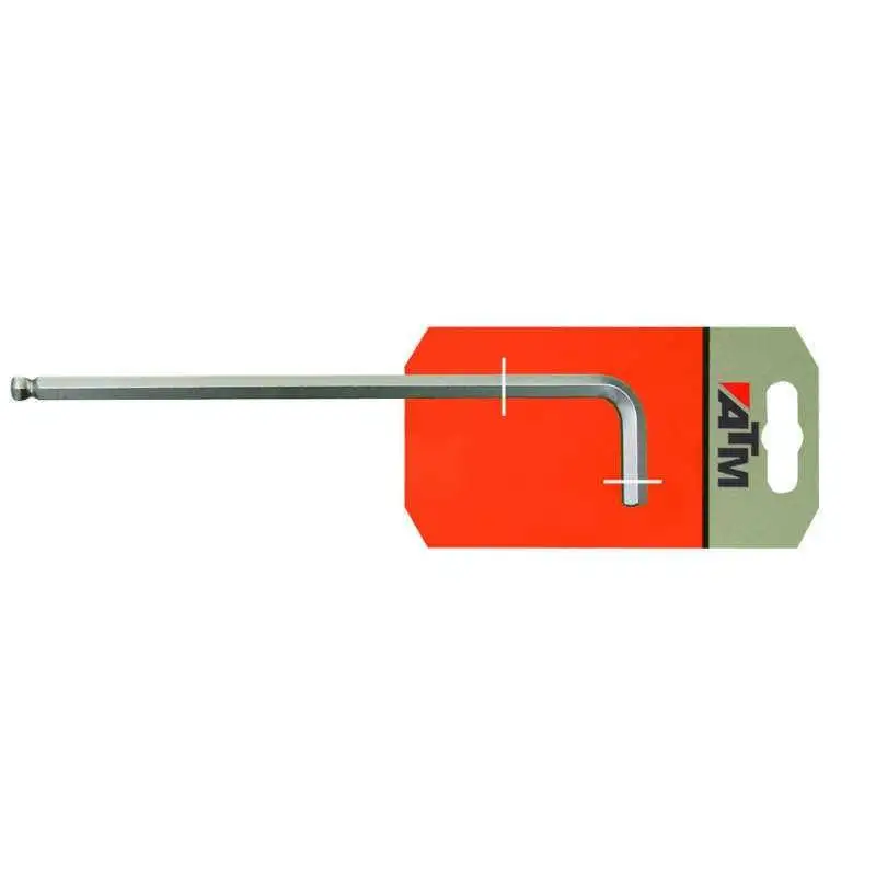 ATM A2217 - Llave Allen bola extra larga en blister  - SW.8 x 208mm