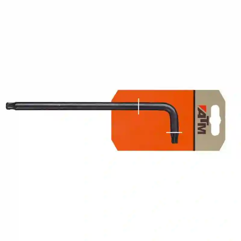 ATM A2610 - Llave Torx Allen bola seguridad larga en blister - T9 x 67mm
