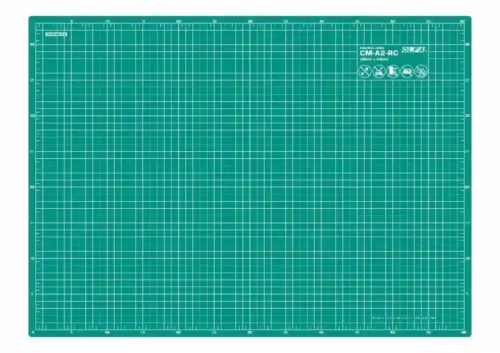 Planchas de corte de 2 mm de espesor libres de DEHP 600x430 Olfa