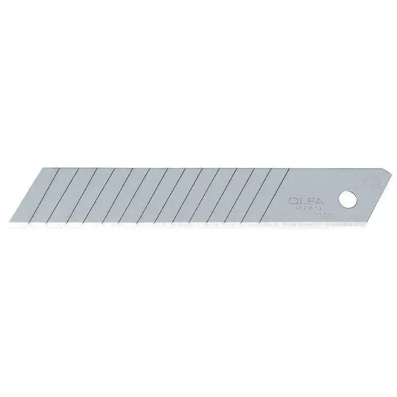 OLFA LBD-50 - Pack de 50 cuchillas troceables 18mm doble segmento plateadas