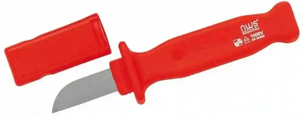 Cuchillo desarma cables hoja recta NWS