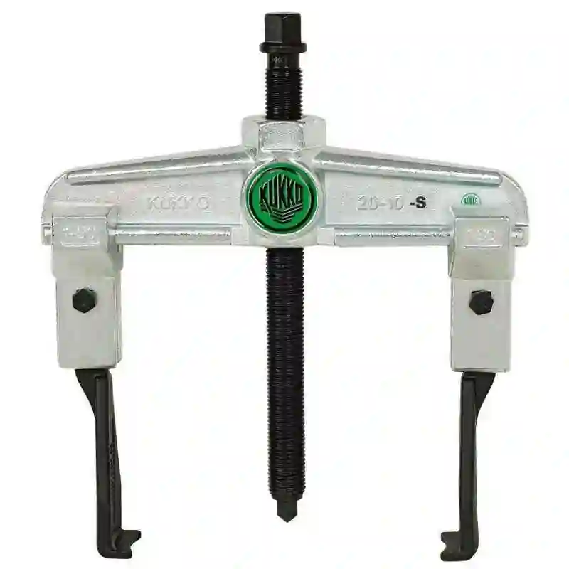 KUKKO 20-2-S - Extractor de rodamientos universal de 2 patas para espacios angostos (160x150mm)