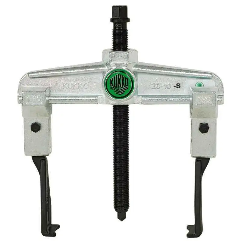 KUKKO 20-2-S - Extractor de rodamientos universal de 2 patas para espacios angostos (160x150mm)