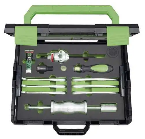 Juego extractor combinado de 3 brazos con mecanismo de bloqueo Kukko