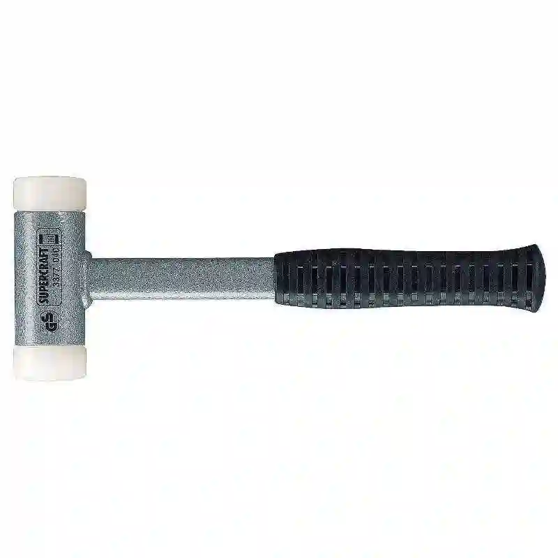 HALDER 3377.060 - Maza anti rebote mango metálico Supercraft ø 60mm