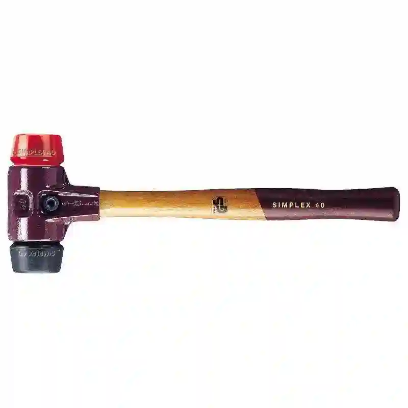 HALDER 3026.050 - Maza de goma + acetato Simplex  ø 50mm