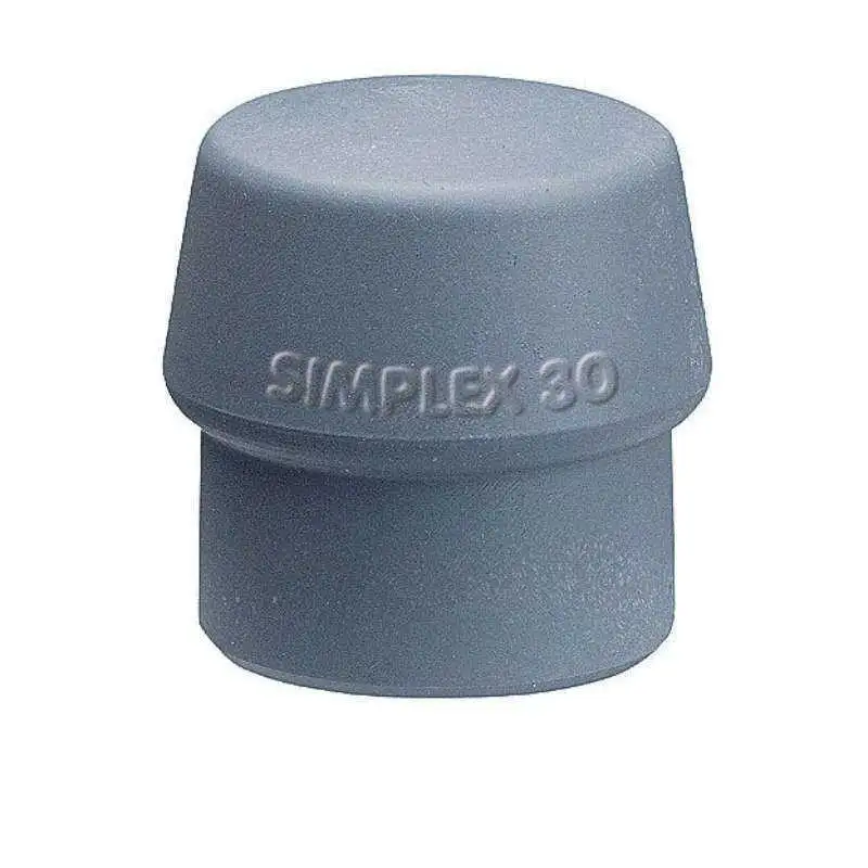 HALDER 3203.040 - Boca de recambio TPE dureza media gris Simplex  ø 40mm