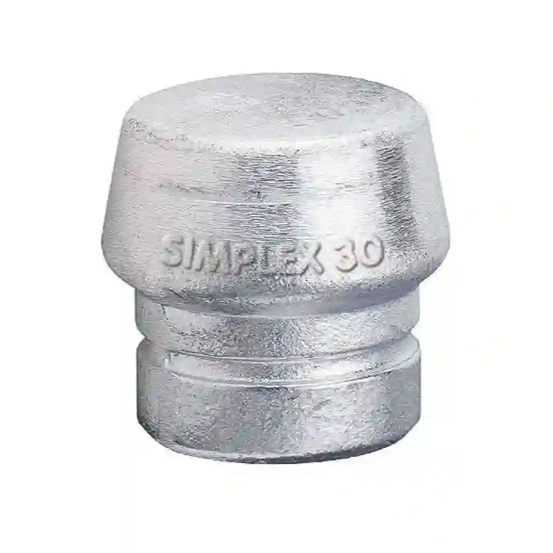 HALDER 3209.040 - Boca de recambio metal blando plata Simplex  ø 50mm