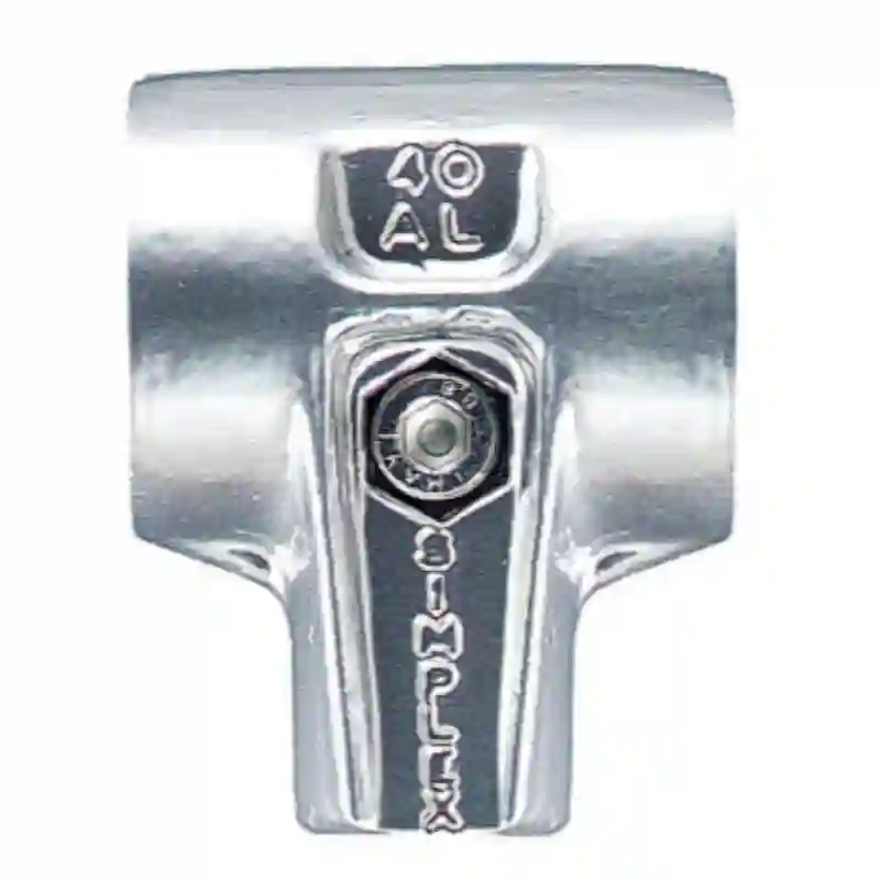 HALDER 3122.040 - Cuerpo de aluminio Simplex ø 40mm