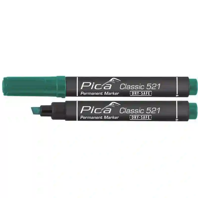 PICA 521/41/SB - Marcador permanente tipo cincel Azul en blíster
