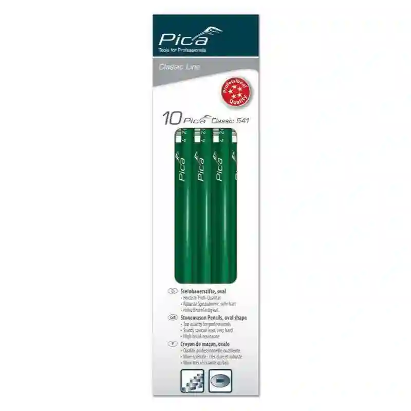 PICA 541/24-10 - Caja con 10 lápices de albañil de 24 cm