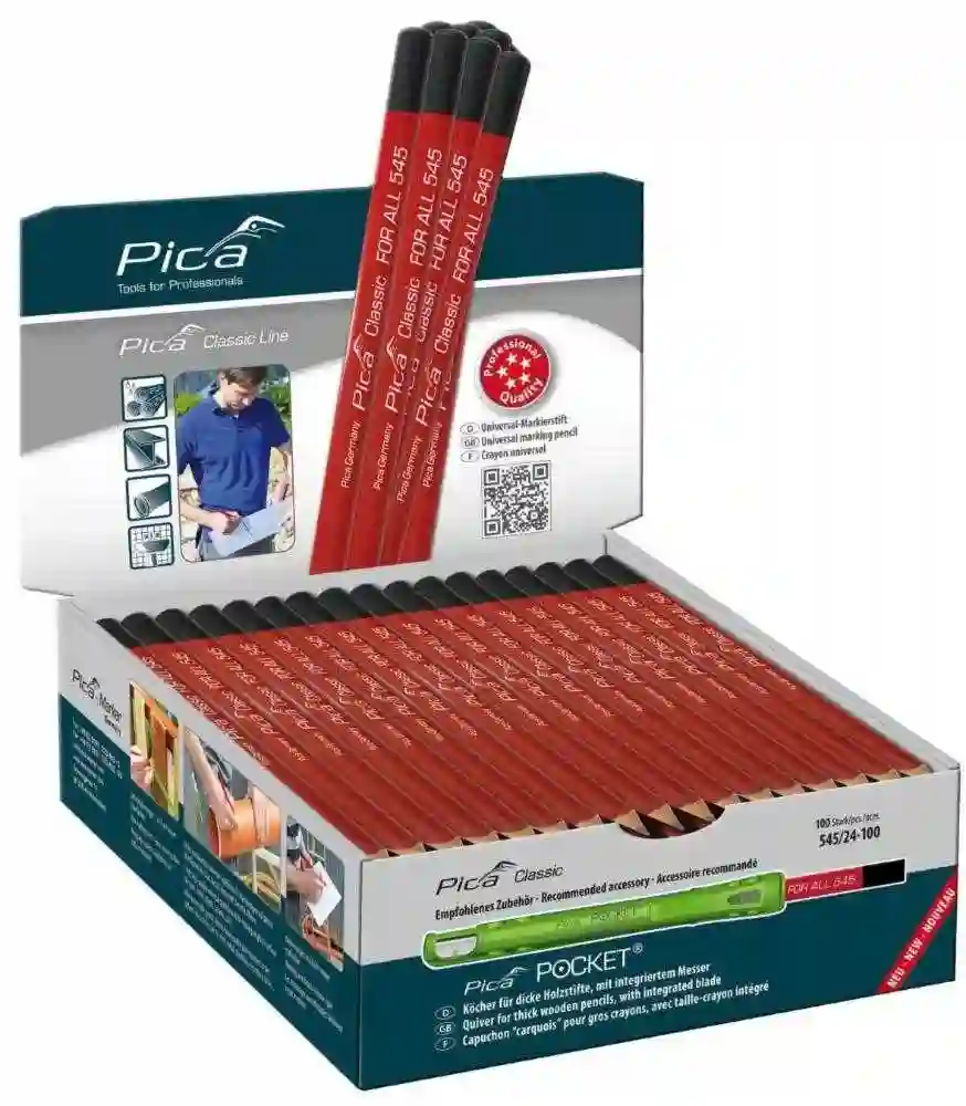 Lápiz universal Classic For All 545 en caja autoventa Pica