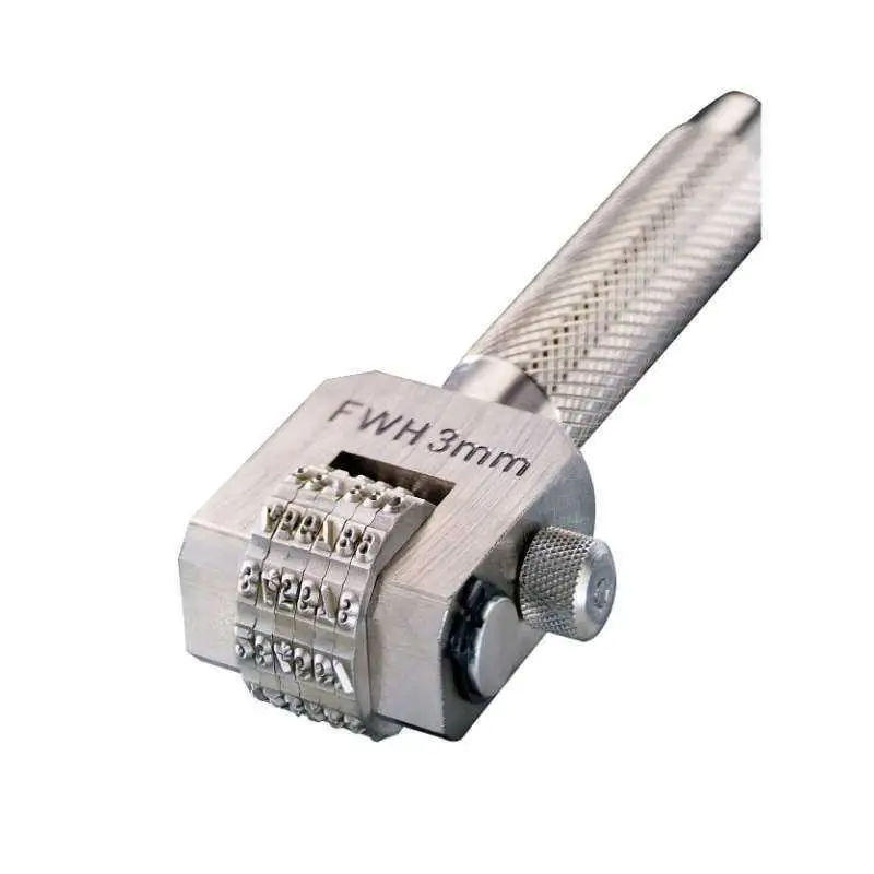GRAVUREM 180.4 - Numeración Compact Marker de 6 ruedas del 0 al 9 (4mm)