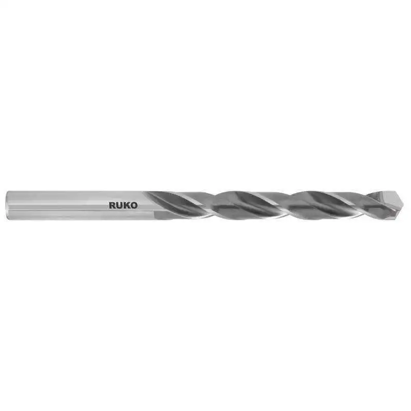 RUKO 815120 - Broca helicoidal DiN 338 tipo N con plaquita de corte de metal duro soldada(ø 12