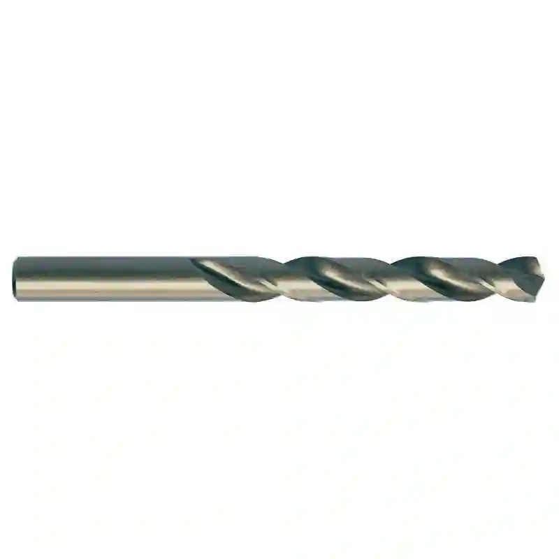 RUKO 215098 - Pack de 10 brocas helicoidales DIN 338 tipo N HSS-Co 5 Cobalto rectificada con autocen