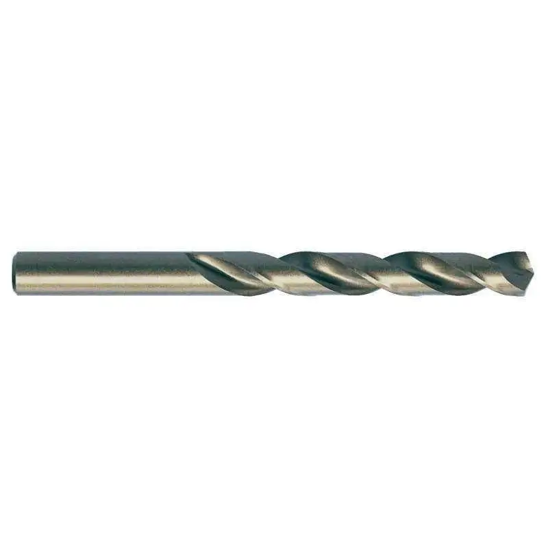RUKO 215029 - Pack de 10 brocas helicoidales DIN 338 tipo N HSS-Co 5 Cobalto rectificada con autocen