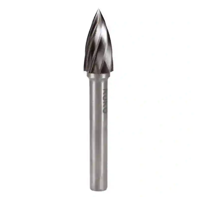 RUKO 116028A - Fresas metal duro Alu forma G - SPG Arco en punta (ø 12mm)