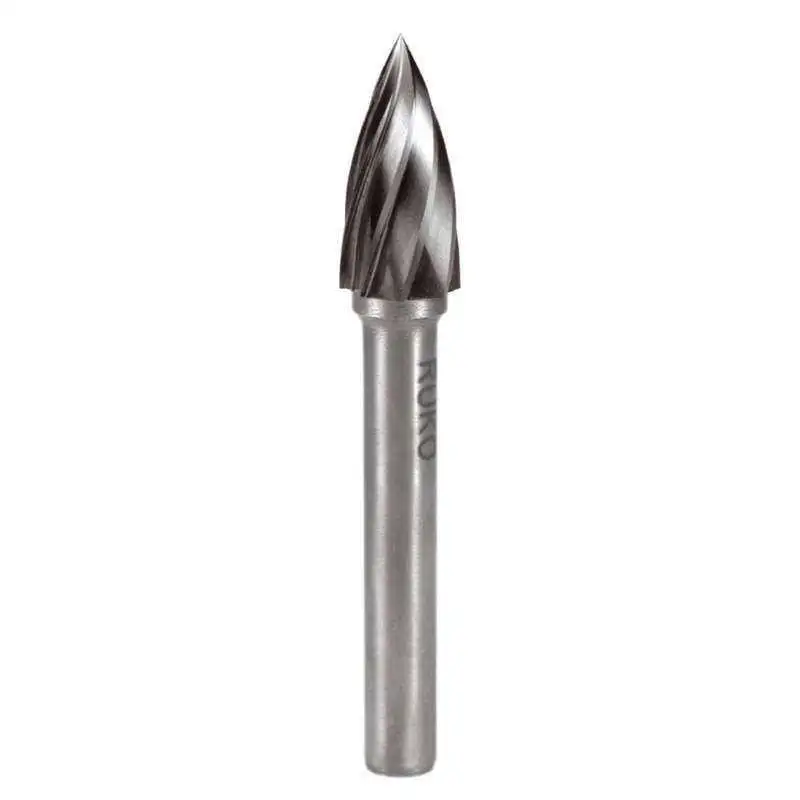 RUKO 116028A - Fresas metal duro Alu forma G - SPG Arco en punta (ø 12mm)