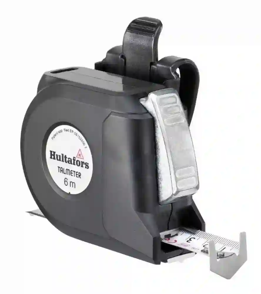 Flexómetro y transferidor de medidas Talmeter 6 m Hultafors