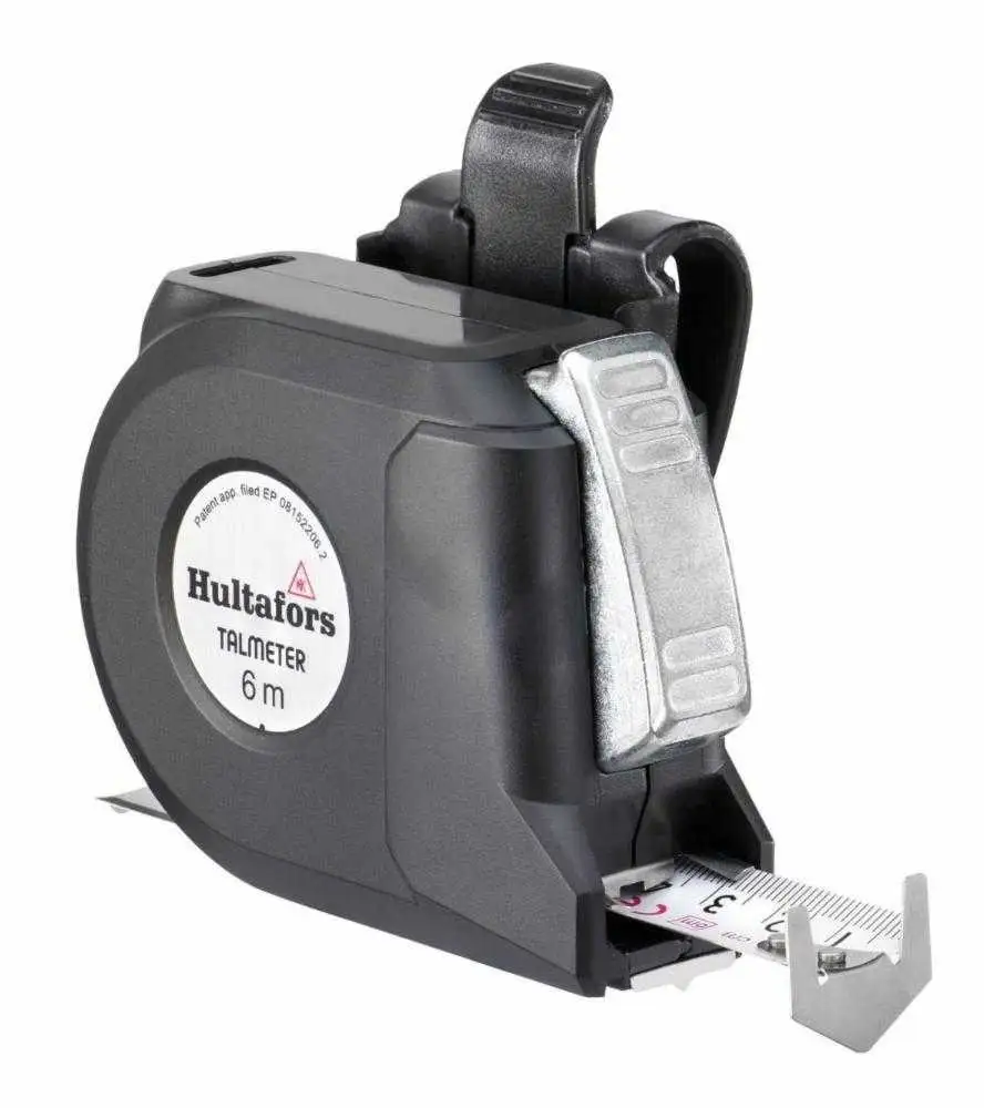 Flexómetro y transferidor de medidas Talmeter 6 m Hultafors
