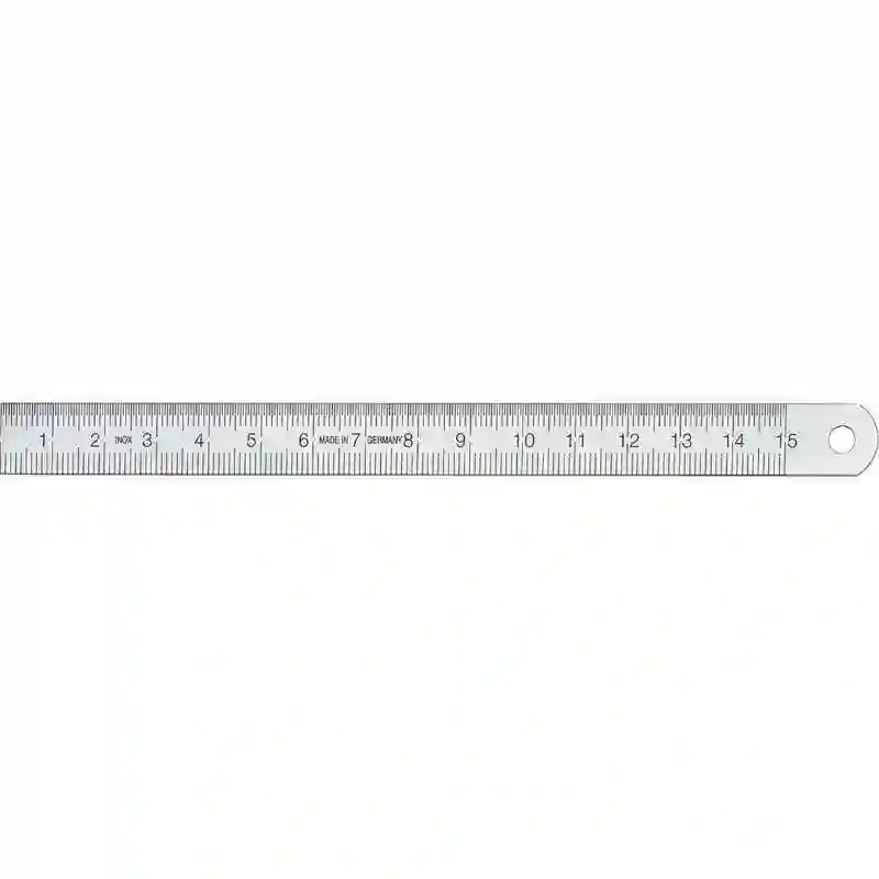 VOGEL 1012020100 - Regla flexible DIN 2768m Largo 1000mm - Sección 18 X 0,5mm