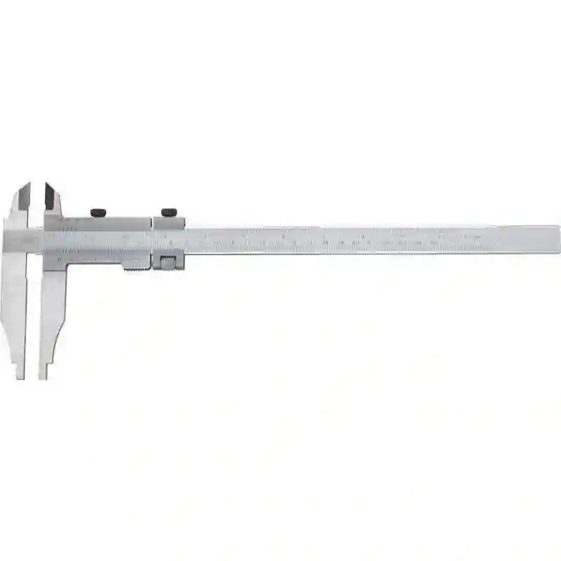 VOGEL 203902 - Calibre pie de rey de tornero con puntas DIN 862 - Capacidad 250mm
